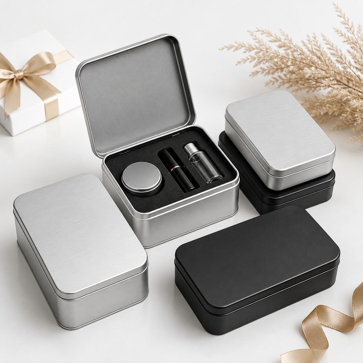 Custom Aluminum Box Packaging for Gift Products