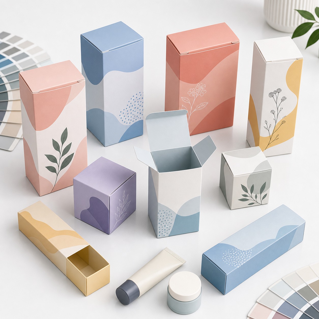 Custom Paper Box Packaging for Cosmetics and Gift Products